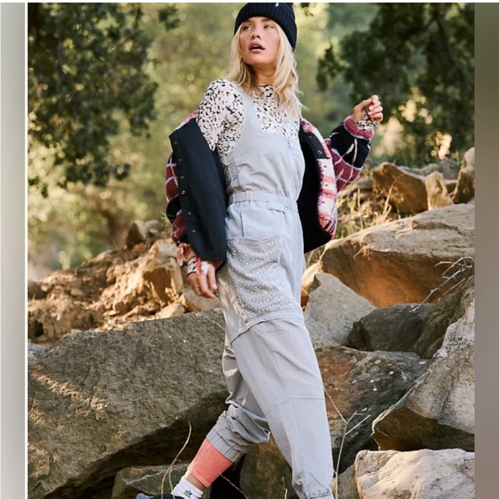 Free People Chaparrel Convertable Hike Onesie- Size Small NWOT.